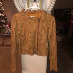 Dark tan blazer jacket!